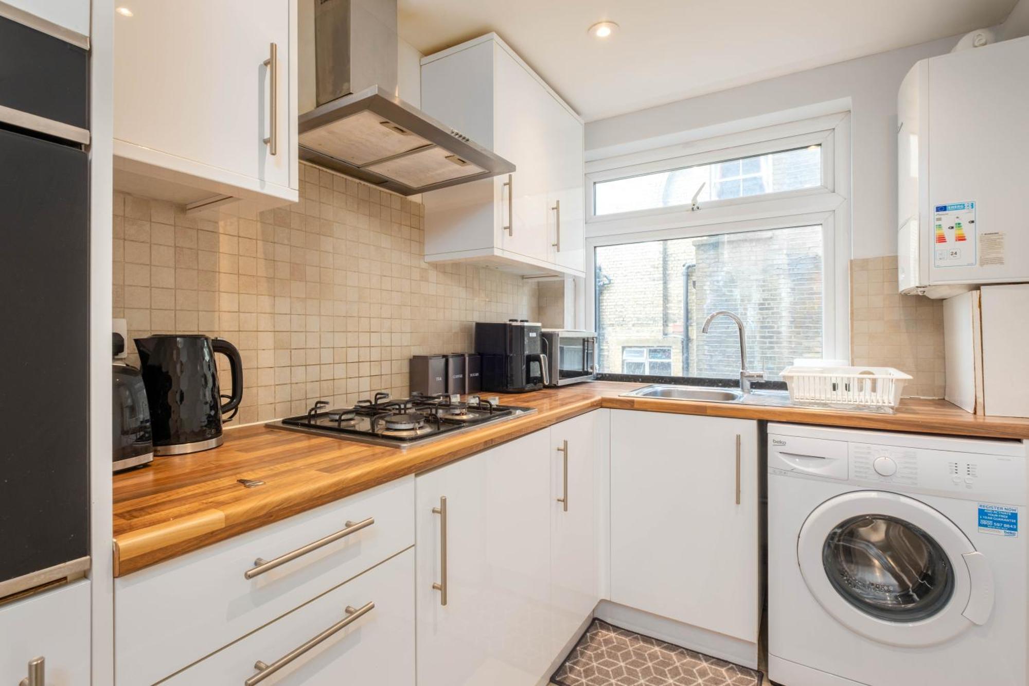 Stylish 2 Bedroom In Central Brighton Free Parking Near Beach And Train Station Екстер'єр фото